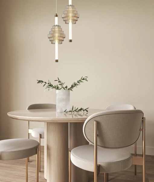 Pendant lamp WAND 1 LED 3CCT 5W D145 AMB