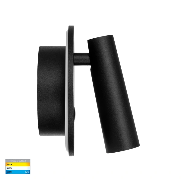 Wall light Lesen BLK LED 2x3W CCT Touch dim