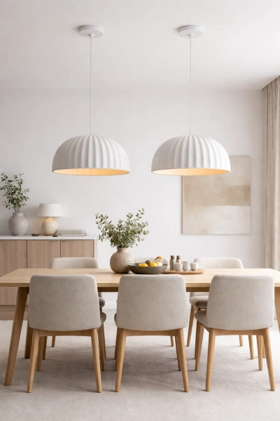 Pendant lamp Winona Light series D60 WH