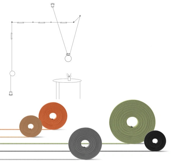 Woven track belt Z3000-48.WT.OR 48V 200W