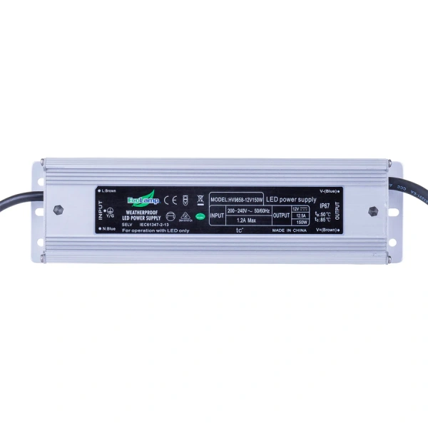 Driver LED HV9658 12V 150W IP66 High Power Factor