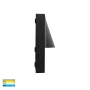 Wall light Lisca 5W 3CCT 240V RECTANGULAR LED BLK