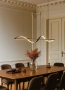 Pendant lamp Famous linear P1 LED 20W 3CCT L1600 BK
