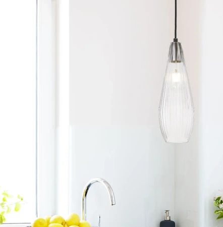 Pendant lamp Elkin 12 E27 D12 CLR