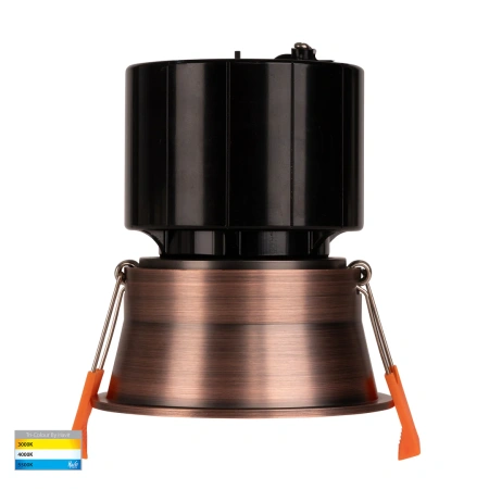 Recessed Downlight Prime D84 3CCT LED 12W IP54 AB