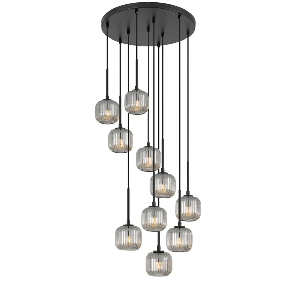 Pendant lamp BOBO 10 G9 D450 BK