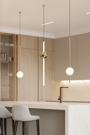 Pendant lamp Skili S1 WH