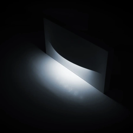 Wall light Lisca 5W 3CCT 240V RECTANGULAR LED BLK