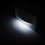 Wall light Lisca 5W 3CCT 240V RECTANGULAR LED BLK