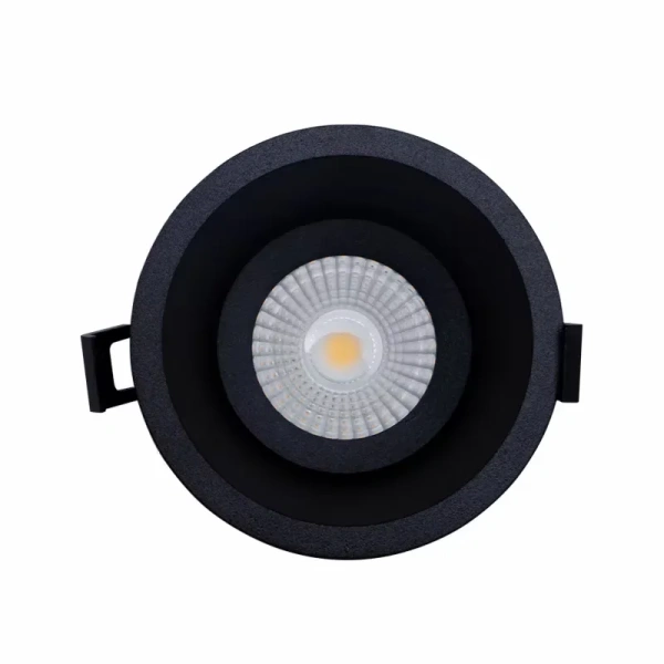 Recessed Downlight COB LED 10W 3K BLK