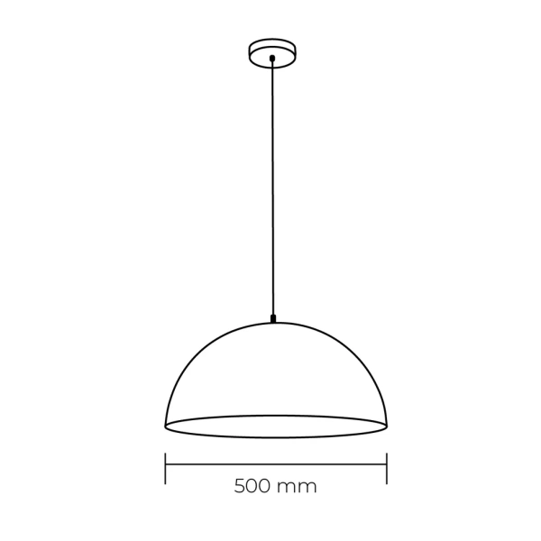 Pendant lamp Amara Light series D50 WH