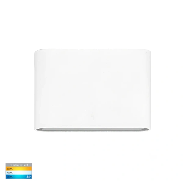 Wall light Lisse Fixed Down 3CCT LED 4W IP54 11.5cm WHT
