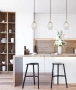 Pendant lamp KATHAL 2 E14 D15 SMK