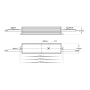 Driver LED HV9653 12V 60W IP66