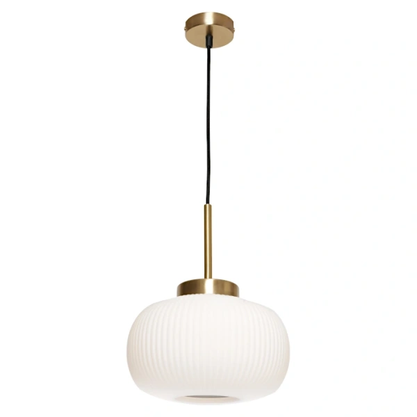 Pendant lamp Hutton 1lt E27 GLD
