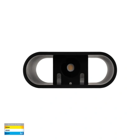 Wall light Contec LED 10W 3CCT IP65 HV3662T-BLK