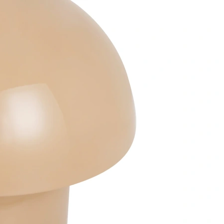 Table Lamp Mushroom LED CCT Dim Rechargeable Taupe