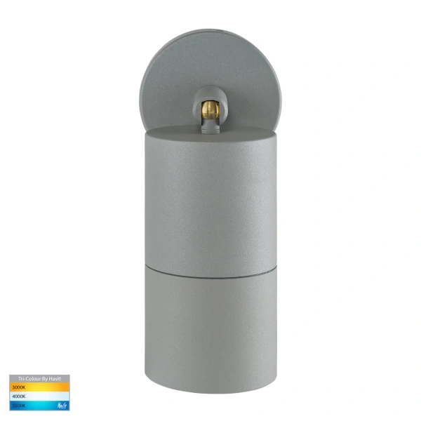 Wall light Tivah Silver 3CCT Single Adjustable HV1247GU10T IP65
