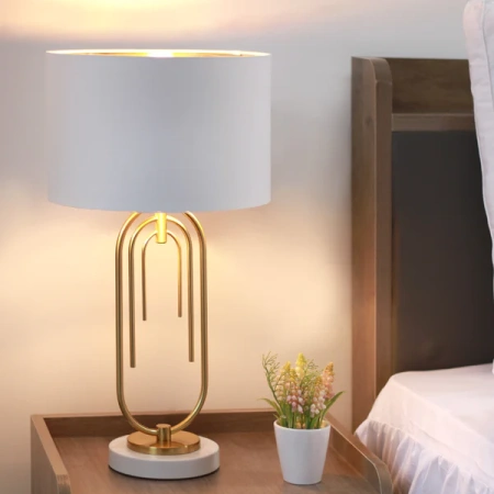 Table lamp Fleur White