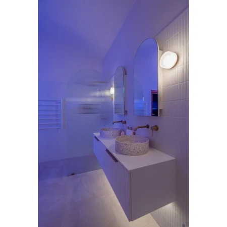 Wall lamp Cirque LED 7W 3CCT IP65 BRS