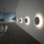 Wall light Bond II 6W LED 3CCT D14 IP54 BLK