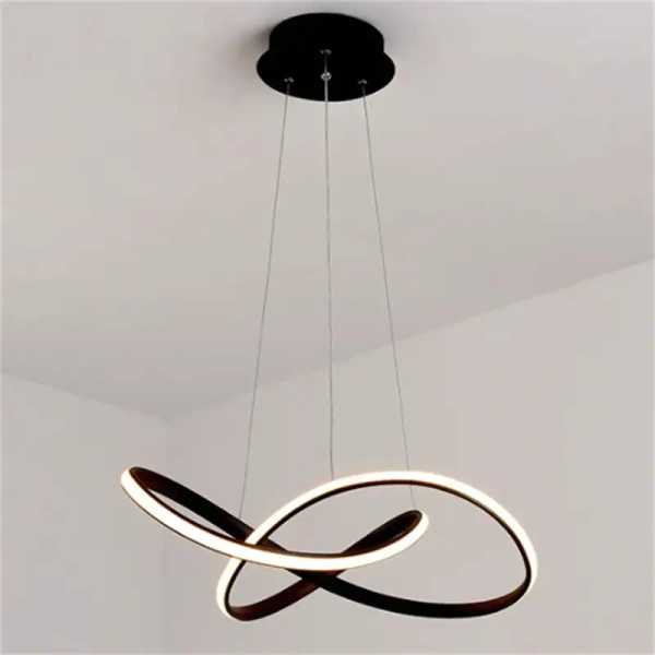 Pendant lamp Suko 500 BLK 5000K
