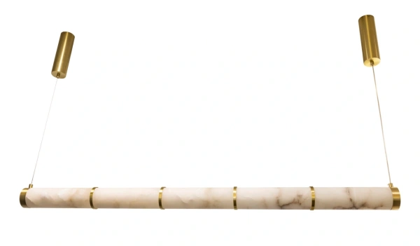 Pendant lamp LAUTARO Alabaster L140 LED 24W 3K GL