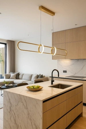 Pendant lamp Aura L1 LED 45W 3K L150 GL