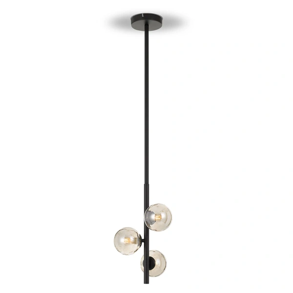 Pendant lamp Moran 3 BKSM