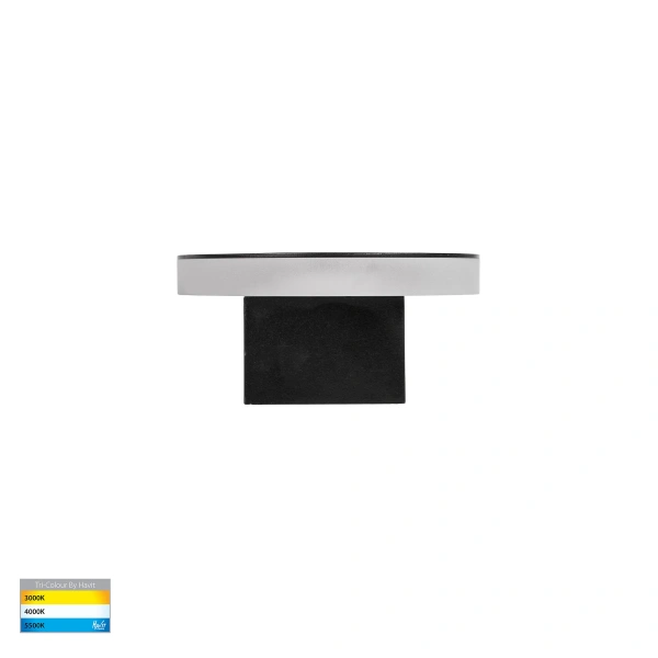 Wall light Barline Shadow Oval LED 6W 3CCT BLK