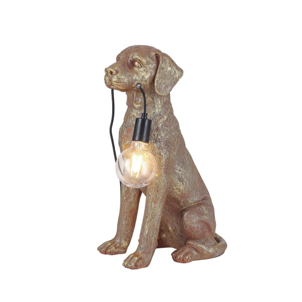 Table lamp Golden Retrieve LED Gold