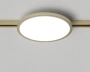 Track opal light GLORIO Brass 48V 15W 3K