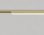 Track opal light LINEO Brass 48V 20W CCT