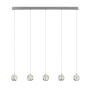 Pendant light SEGOVIA 5 Bar LED 25W CH