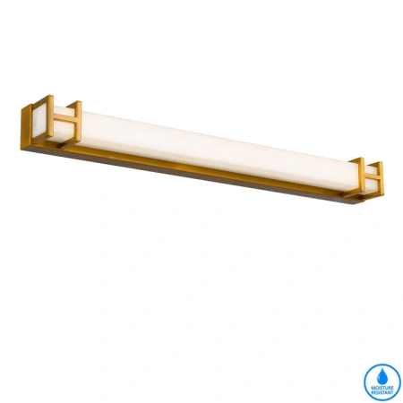Wall light GILSON 60 12w LED 3CCT IP44 NON-DIM L616 GLD