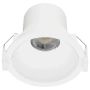 Downlight Cruz 8W LED CCT Anti-Glare Deep WHT flex and plug