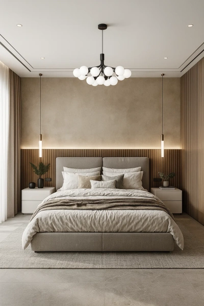 Pendant lamp Moza S18 BK