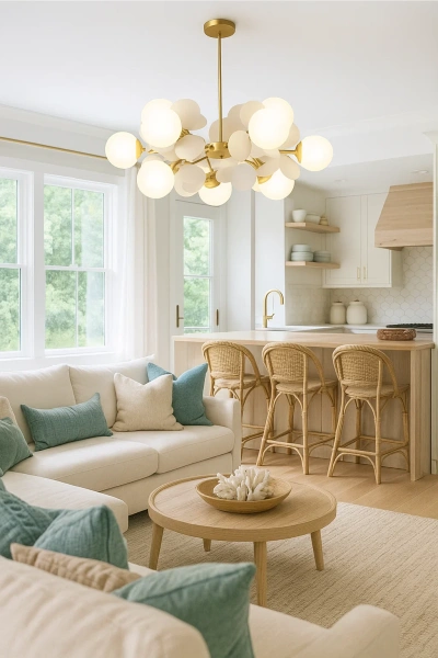 Pendant lamp Magnolia P8 WH