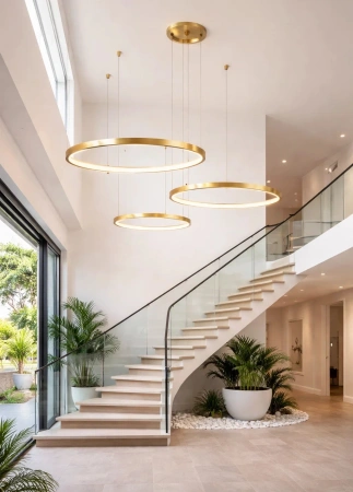 Pendant lamp Helisema S3 LED 3CCT BR