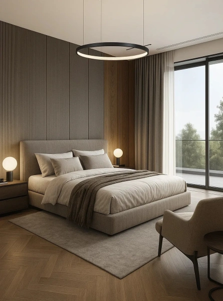 Pendant lamp Helisema P60 3CCT BL