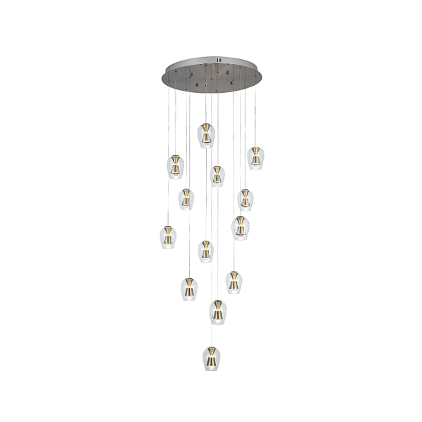 Pendant lamp ROMEO 13 LED 90W AB