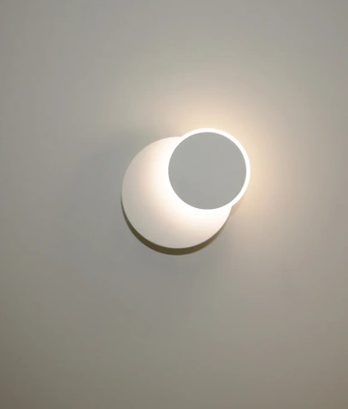 Wall light LIMA City adjustable round LED 3CCT 11W Dim WHT