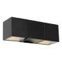 Wall Light Solano 2LT 5W LED BLK