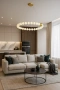 Pendant lamp Cloud P52 D80 LED 25W 3CCT BRS