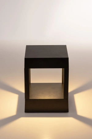 Garden light PELARE HV1699T-BLK-240V-SQ