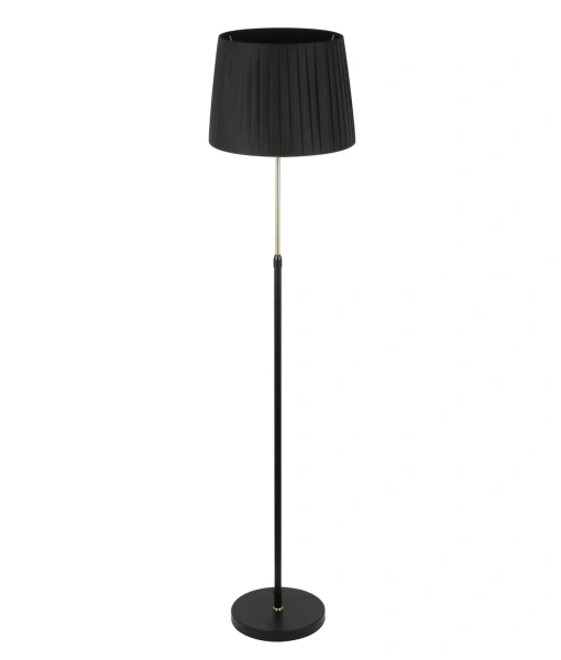 Floor lamp CRECER-F1 E27 BLK/BRS
