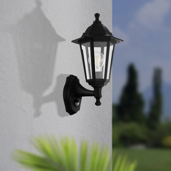 Wall light Duanera black sens