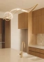 Pendant lamp Famous linear 2 P3 LED 30W 3CCT L1600 GL