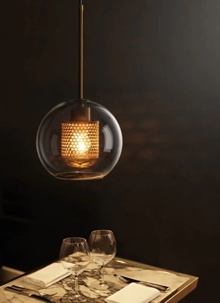 Pendant lamp Iron p1