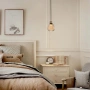Pendant lamp TULIP1 E27 bronze